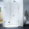 Kabina prysznicowa uchylna z drzwiami uchylnymi