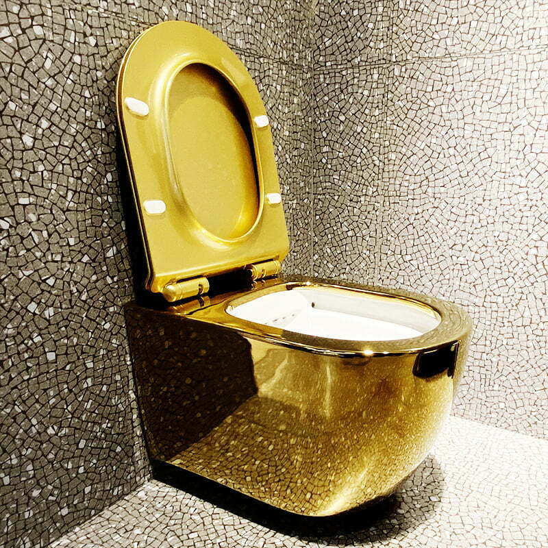 Misa wc złota podwieszana