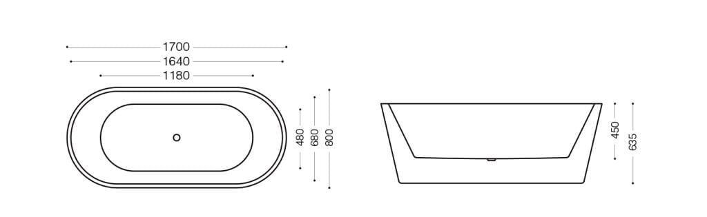 Wanna wolnostojąca SPA100 - SWISS MEYER exclusive